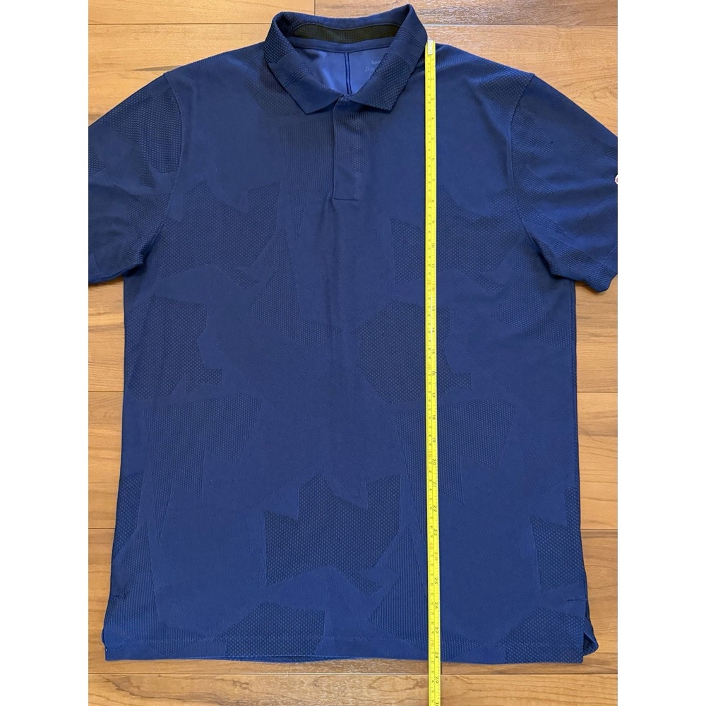 Nike Tiger Woods Polo Shirt University of Illinois Fighting Illini Men's Medium - Picture 8 of 10